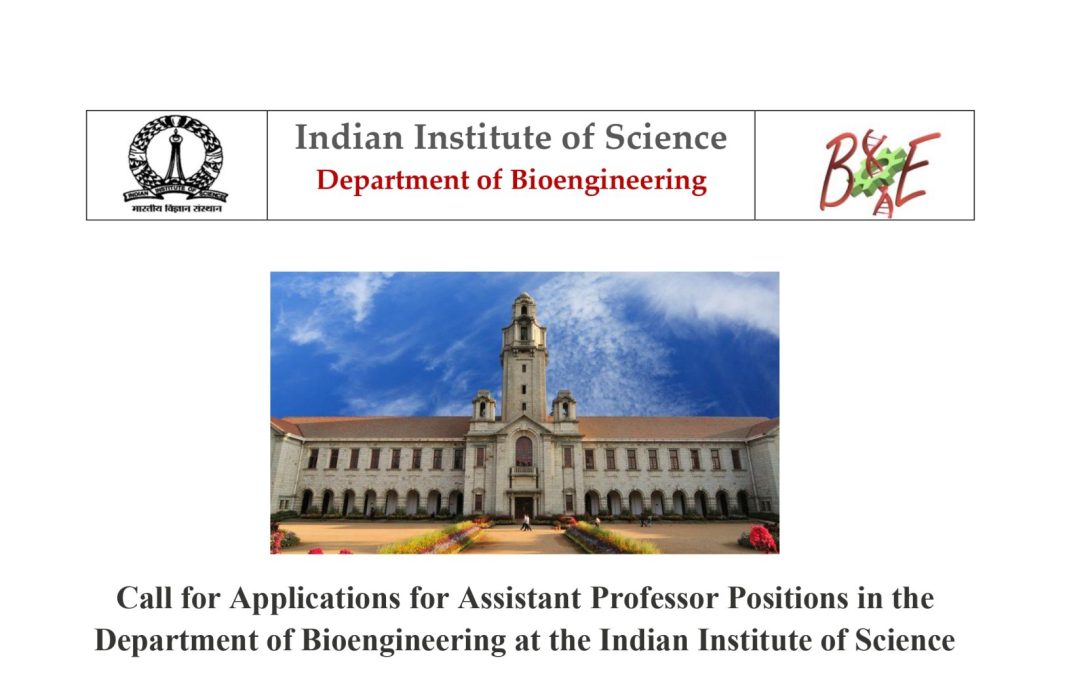 Assistant Professor Positions at BE